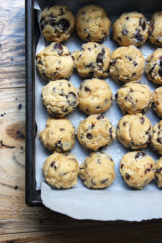 Jacques Torres Chocolate Chip Cookies - These may be some high maintenance cookies, but you will NEVER taste a better cookie. EVER. Really, EVER.