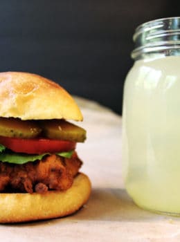 Chick-Fil-A Crispy Chicken Sandwich & Lemonade - The crispy, seasoned fried chicken sandwich we all love washed down with the best restaurant lemonade there is! Save the trip and the wait in the long lines!
