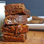Fat Witch Bakery's Legendary Chocolate Caramel Brownies are soft, crisp, gooey, chocolate-y, chewy, decadent, rich, fudgy and cakey all in one bite.