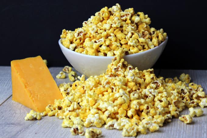 Image result for cheesy popcorn