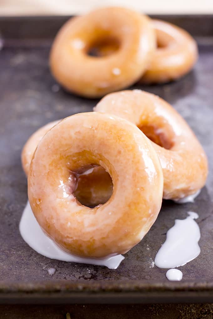 Krispy Kreme Glazed Doughnuts (Copycat) Dinner, then Dessert