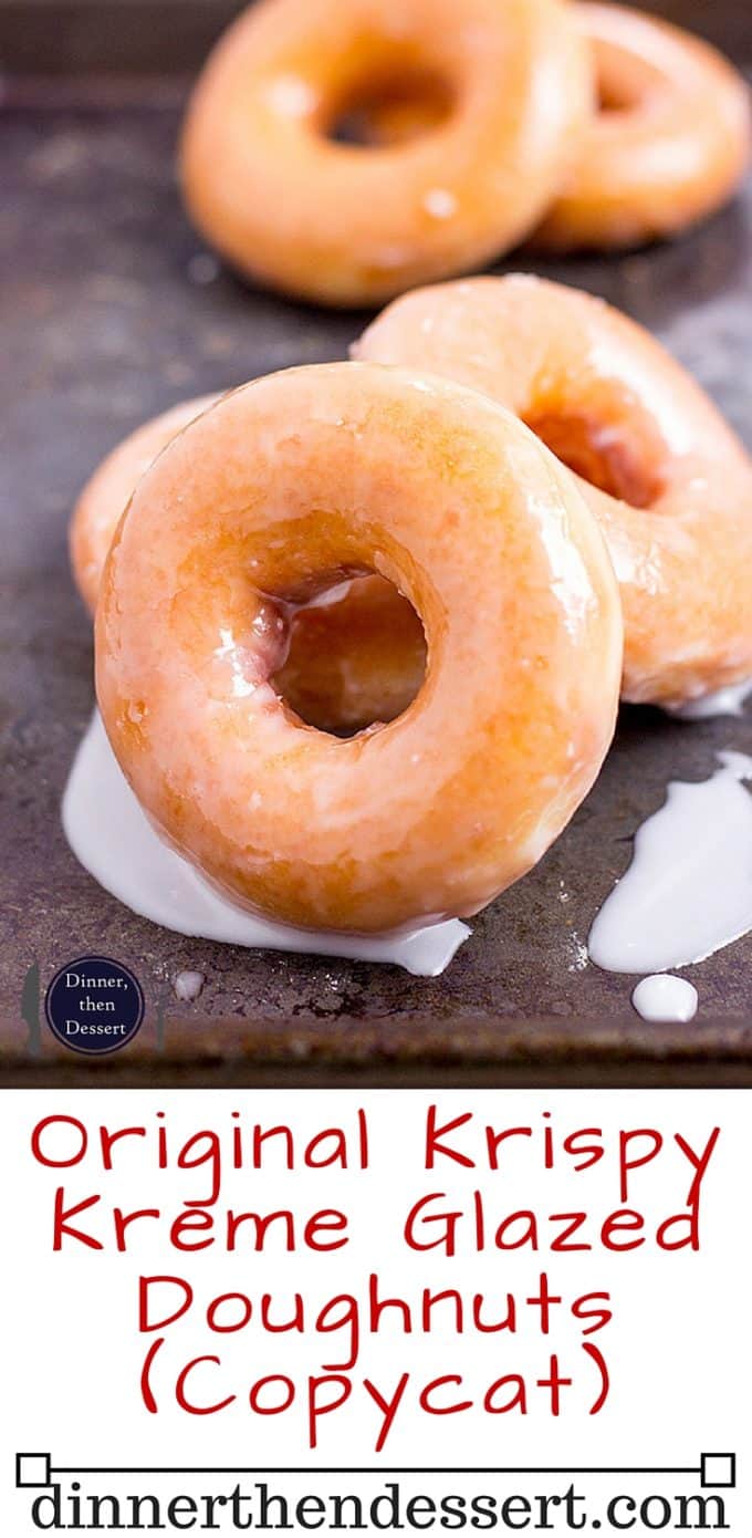 Krispy Kreme Glazed Doughnuts (Copycat) - Dinner, then Dessert
