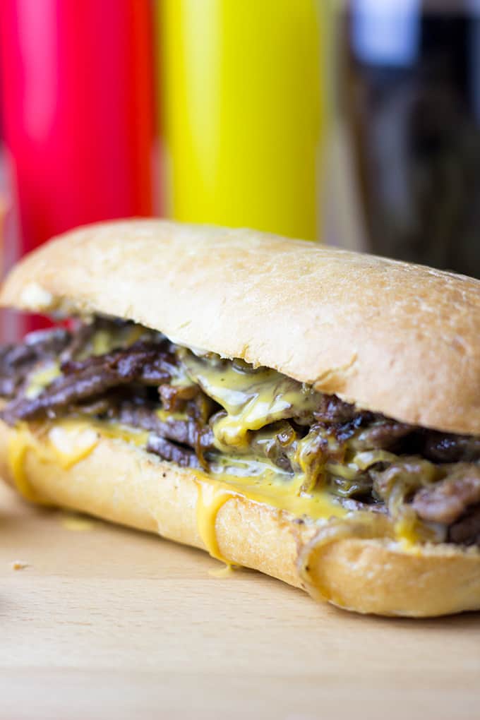 The undisputed king of cheese steak subs, the magic is in the technique of Pat's Philly Cheese Steak. dinnerthendessert.com