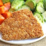 Pecan Crusted Barramundi is a breeze to make with a mixture of pecans and panko, this flaky white fish shines with just a few minutes of prep!