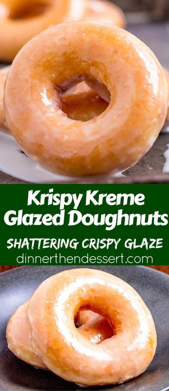 Krispy Kreme Glazed Doughnuts (Copycat) - Dinner, then Dessert