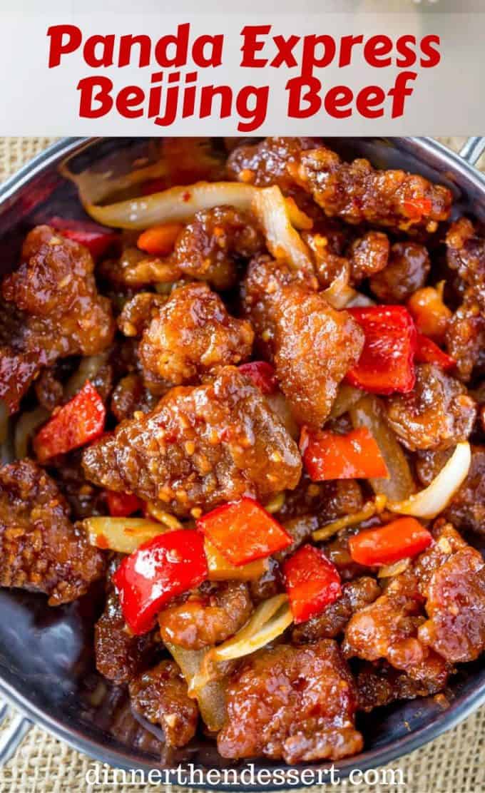 Panda Express Beijing Beef (Copycat) - Dinner, then Dessert