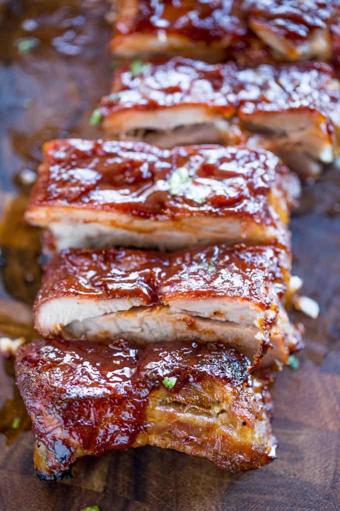 Slow Cooker Barbecue Ribs Dinner, then Dessert