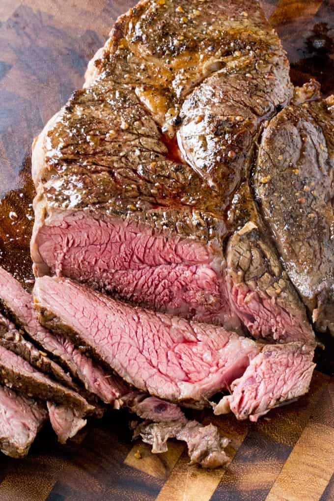Slow Cooker Roast Beef (Sliceable!) Dinner, then Dessert