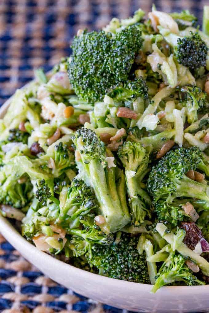 Broccoli Raisin Salad - Dinner, then Dessert