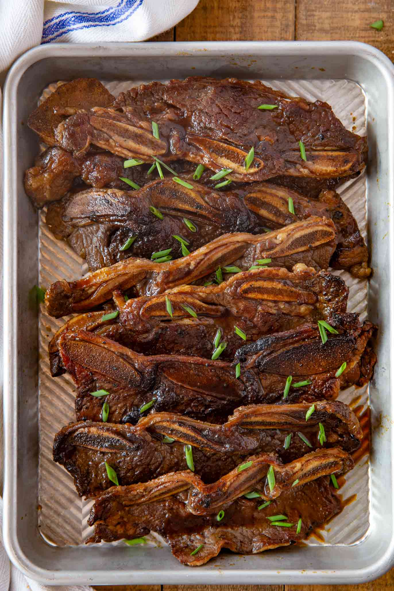 Easy Korean Kalbi Bbq Short Ribs Recipe Video Dinner Then Dessert