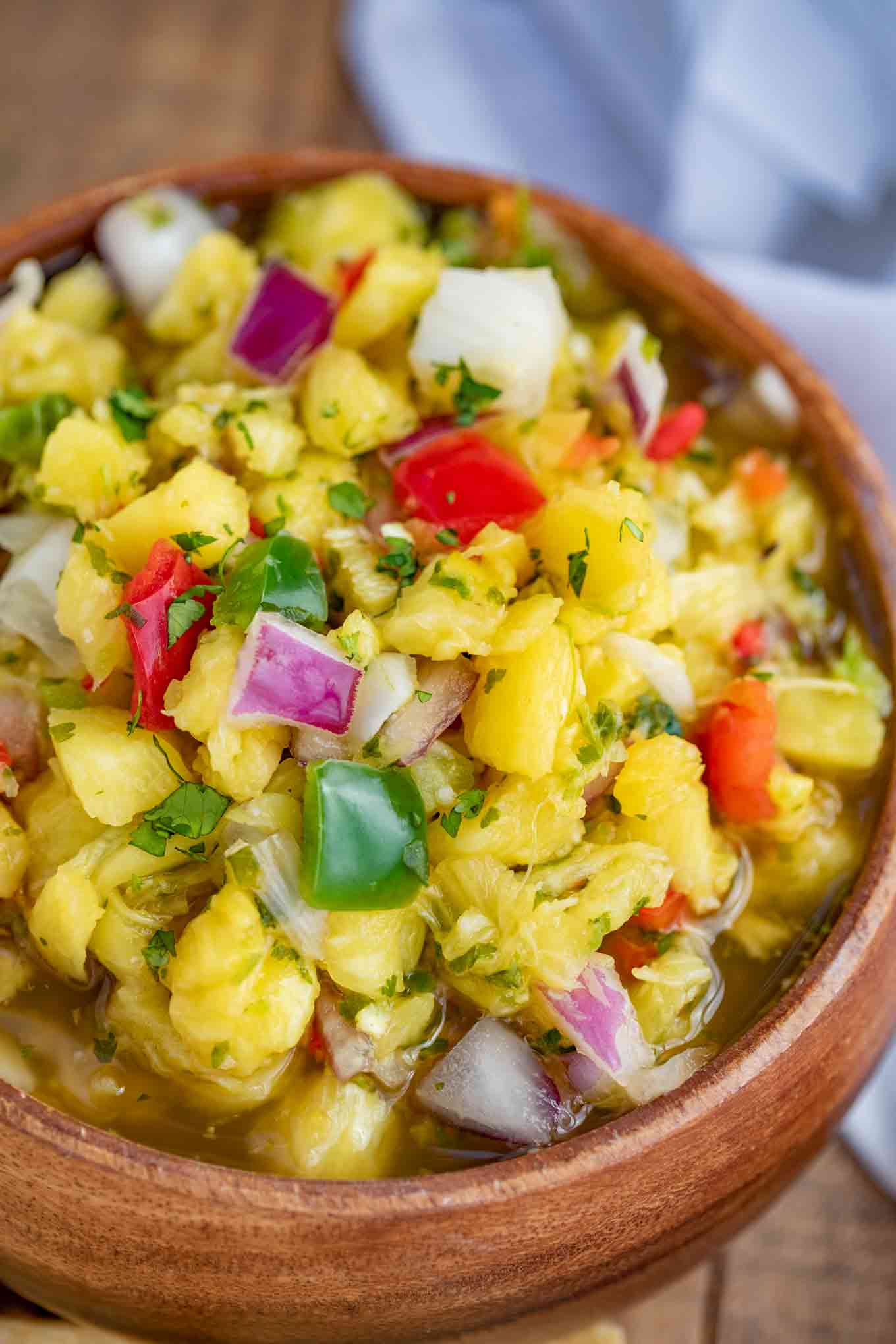 Pineapple Salsa Perfect For Grilled Meats Dinner Then Dessert