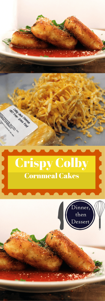 cornmeal cake pin image