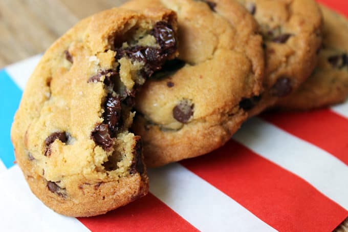 Jacques Torres Chocolate Chip Cookies - These may be some high maintenance cookies, but you will NEVER taste a better cookie. EVER. Really, EVER.