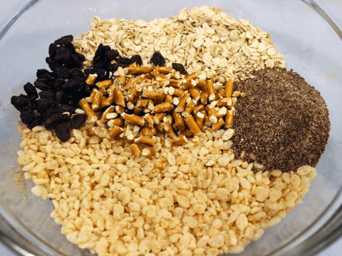Granola Bar dry ingredients