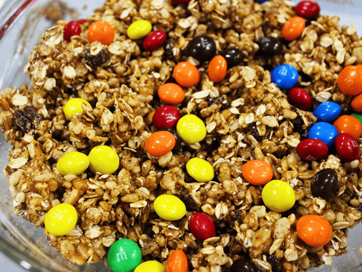 Granola with mix-ins