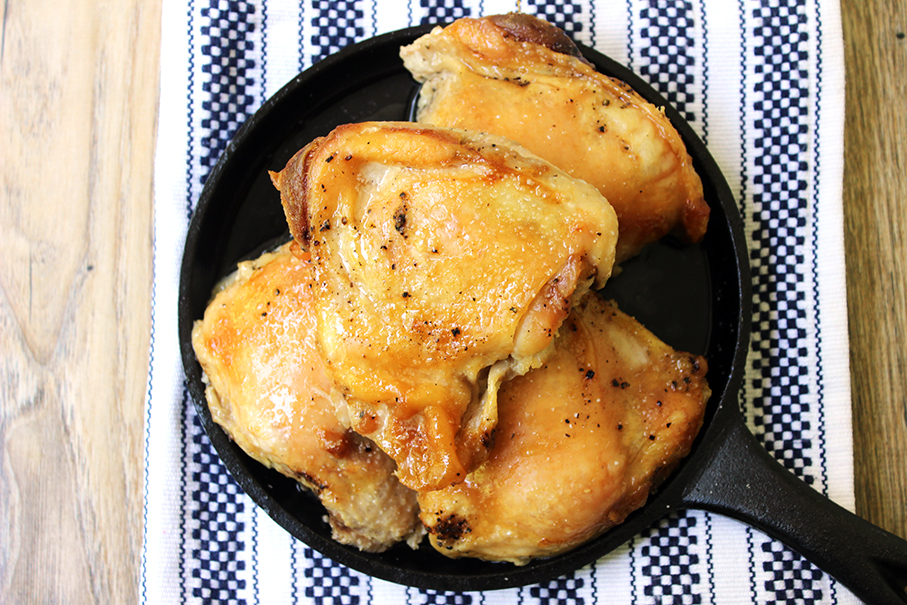 Crisp Juicy Slow Cooker Chicken Dinner Then Dessert