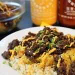 Sweet and Spicy Korean Ground Beef with all the flavors of your favorite Korean BBQ but for a third of the cost and kid friendly!