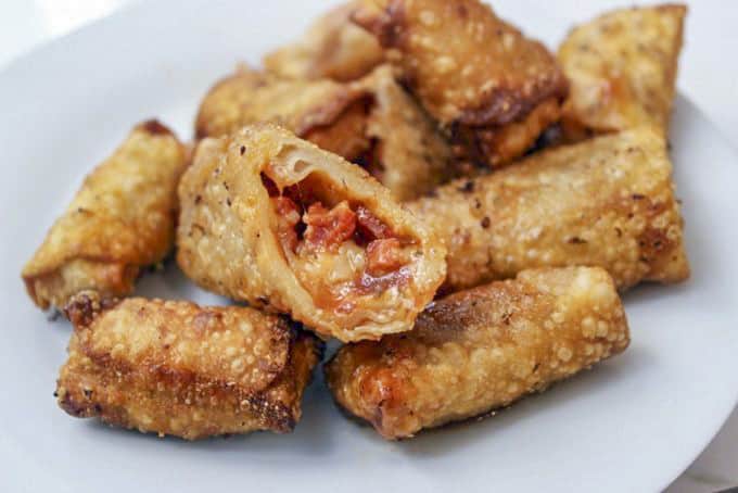 Pizza Egg Rolls - Totino's copycat