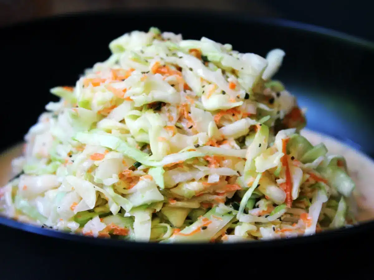 mixed salad in a bowl