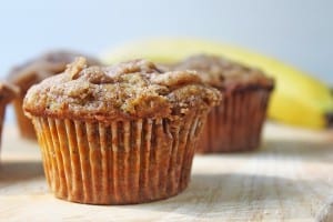 Banana Crumb Muffins