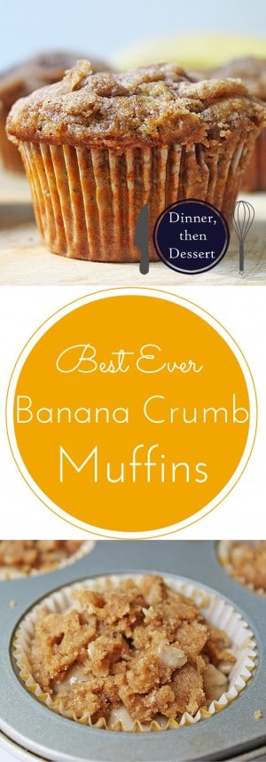 banana crumb muffins light flour