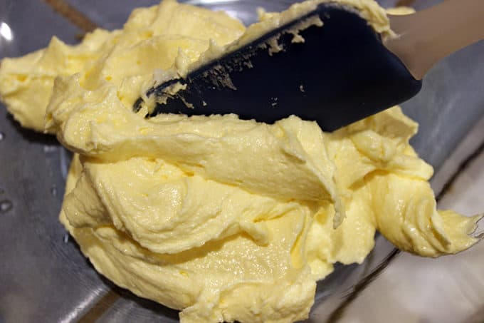 Butter with yolks