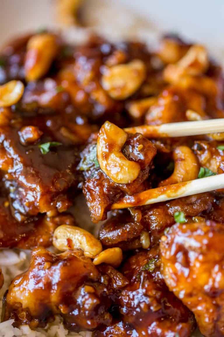 Cheesecake Factory's Spicy Cashew Chicken (Copycat) - Dinner, then Dessert