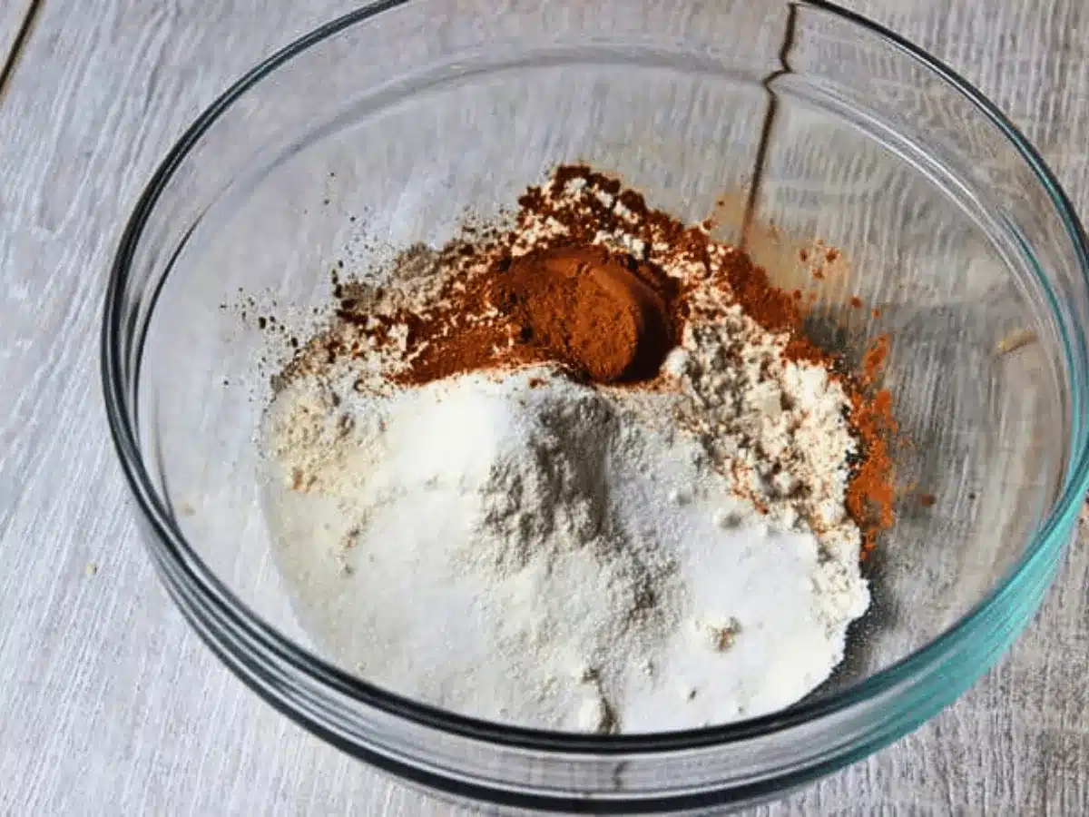 Dry ingredients for pancakes