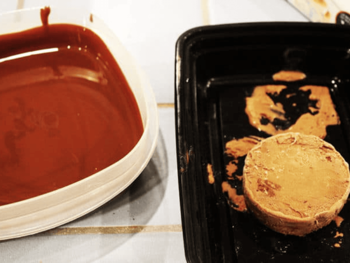 dipping station for ice cream