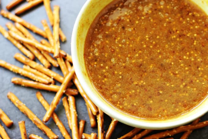 Sweet & Spicy Pretzel Dipping Sauce Recipe