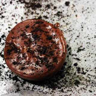 A take on the iconic Klondike Ice Cream Bar. Dark Chocolate Ice Cream dipped in Bittersweet Chocolate Magic Shell!