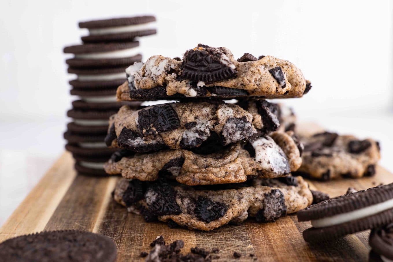 oreo chunk cookies recipe dinner then dessert