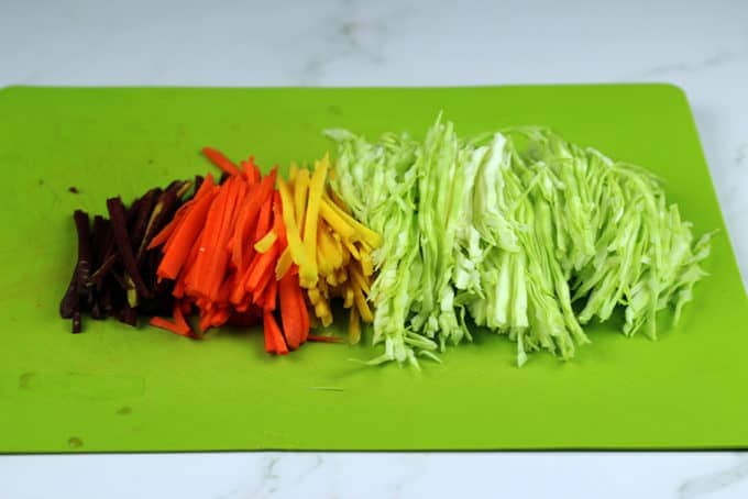 ingredients laid out