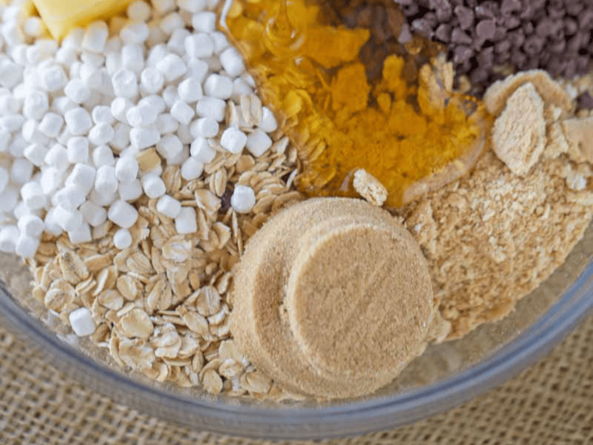 Ingredients in a bowl 