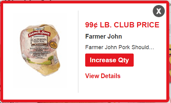 Product image of pork shoulder
