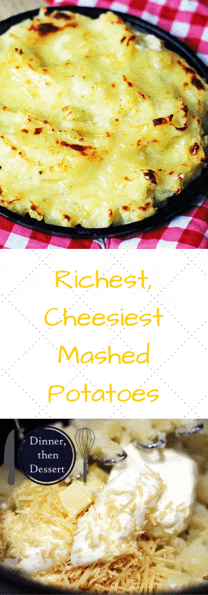 Richest, Cheesiest, Crispy Mashed Potatoes - Dinner, then Dessert