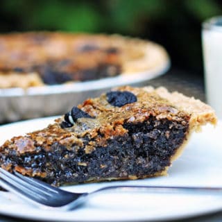 A deliciously melty, warm, oreo chunk cookie with white chocolate chips baked into a buttery crisp pie crust. Serve alone (this is a very rich pie!) or with ice cream or whipped cream.