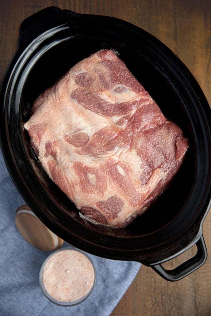 Hawaiian Slow Cooker Kalua Pork Recipe Dinner, then Dessert