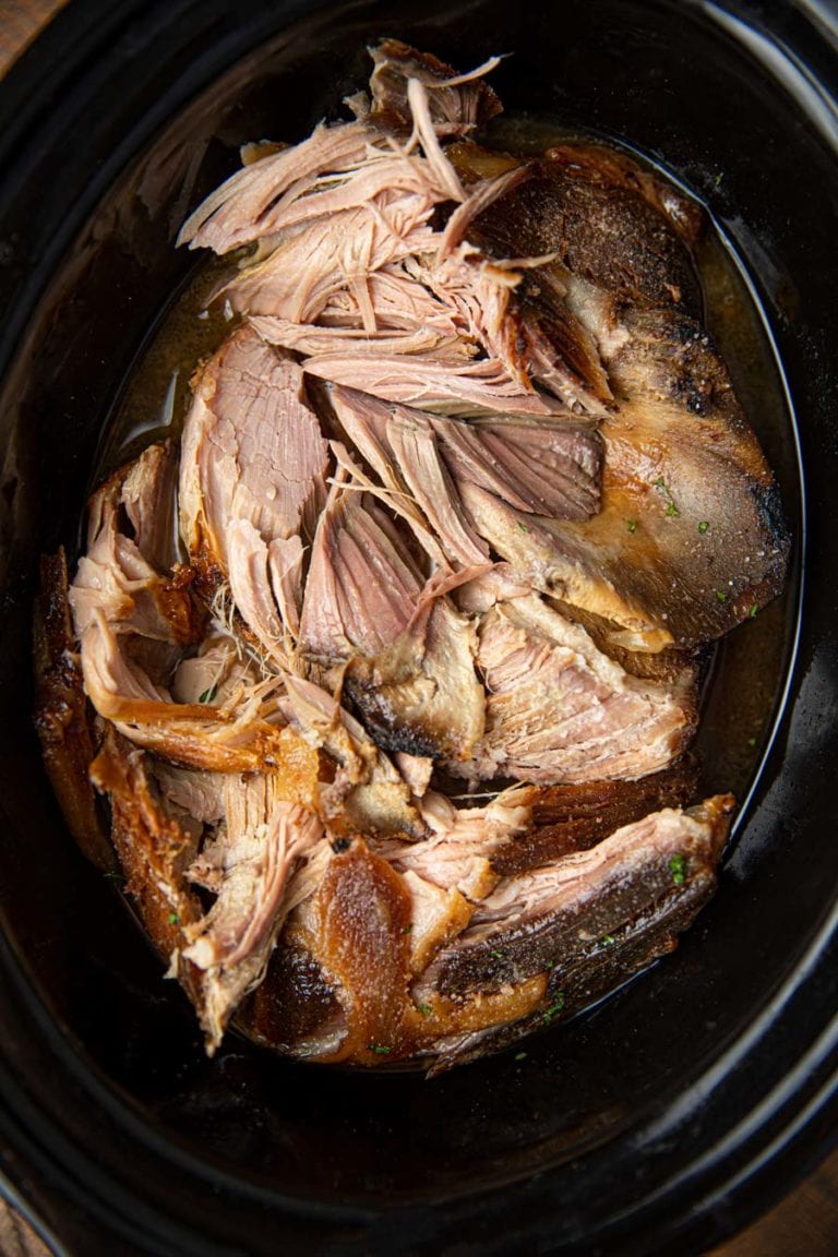 Hawaiian Slow Cooker Kalua Pork Recipe Dinner, then Dessert