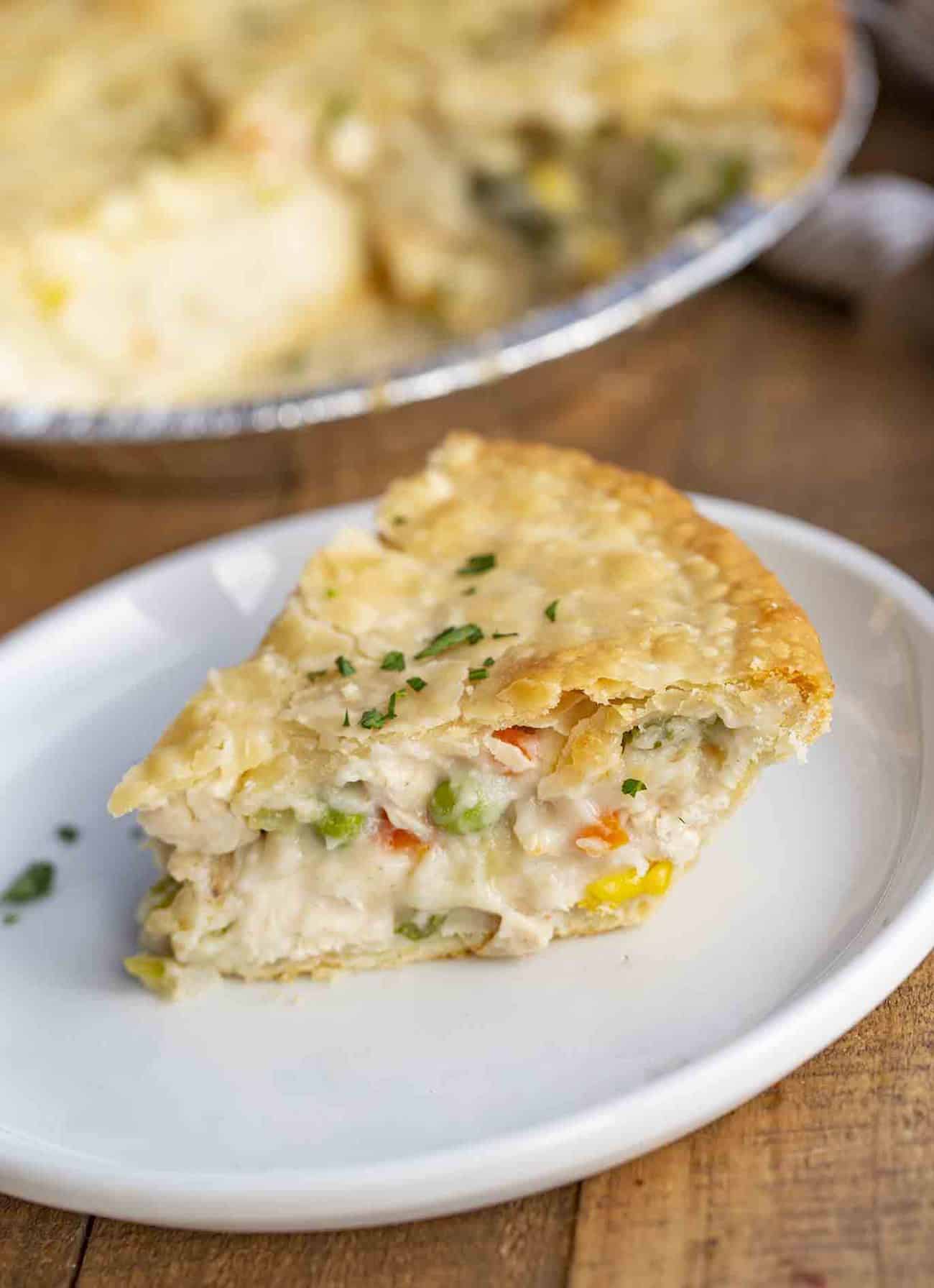 Classic Chicken Pot Pie {Flaky Crust!} - Dinner, then Dessert