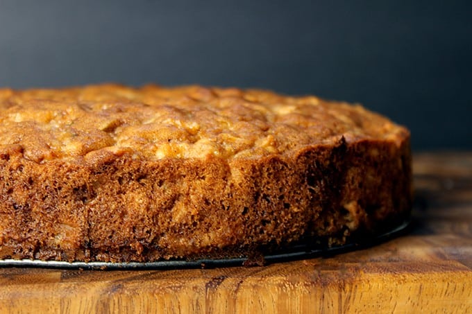 Full of diced apples and cinnamon, this Armenian Apple Chunk cake is so incredibly simple to make you'll find yourself making it ALL the time! One bowl, one whisk and no temperamental ingredients it will be on your table tempting you in less than an hour.