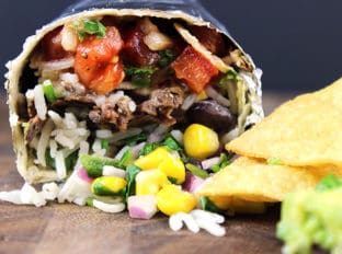 Spicy, seasoned beef cooked low and slow to tender perfection! Your favorite Mexican take out! You'll love this amazingly easy copycat version of the famous Chipotle Barbacoa Beef Burrito so you can feed a large crowd and save 80% the price!