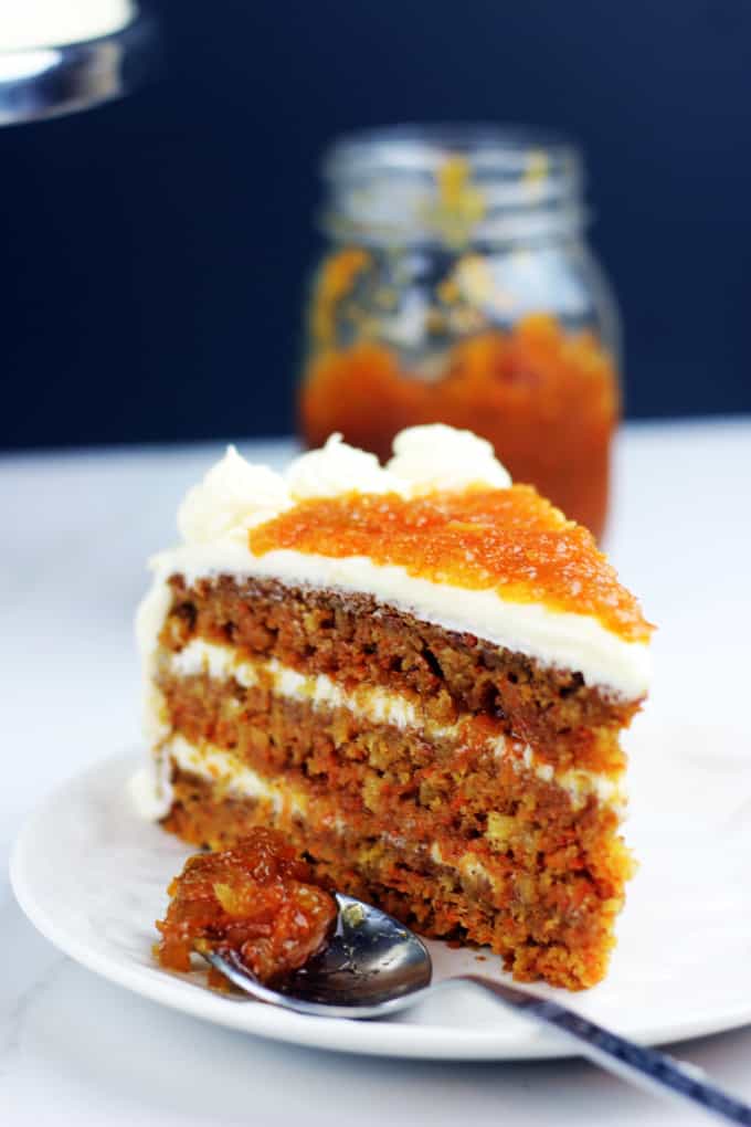 carrot cake with pineapple