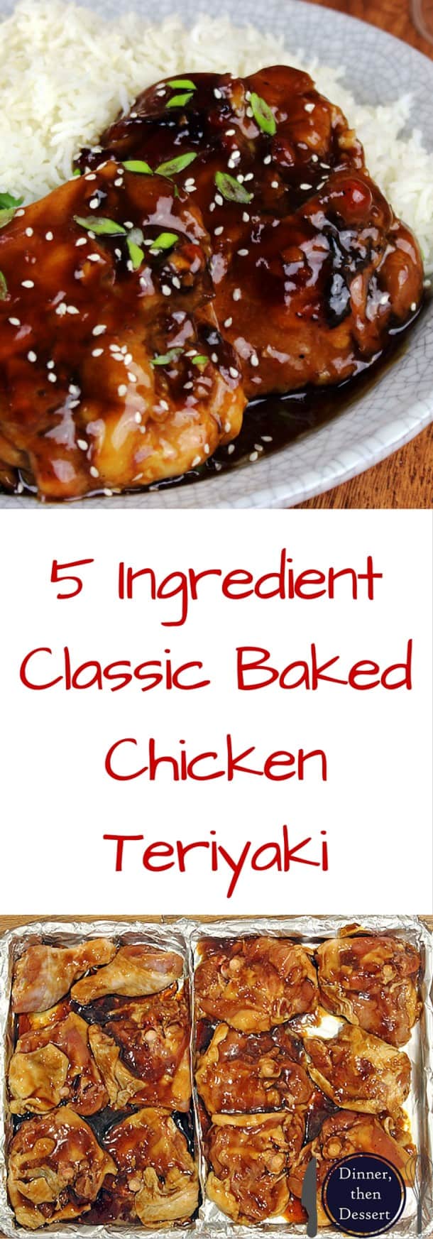 Classic Baked Teriyaki Chicken (5 Ingredients!) [VIDEO] | Dinner, then ...