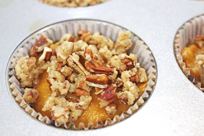 Iced Maple Pumpkin Pecan Streusel Muffins Dinner Then Dessert 7340