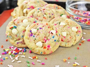 Sprinkles Birthday Cake Cookies Recipe - Dinner, then Dessert