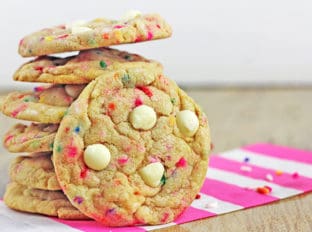 Sprinkles Birthday Cake Cookies Recipe - Dinner, then Dessert