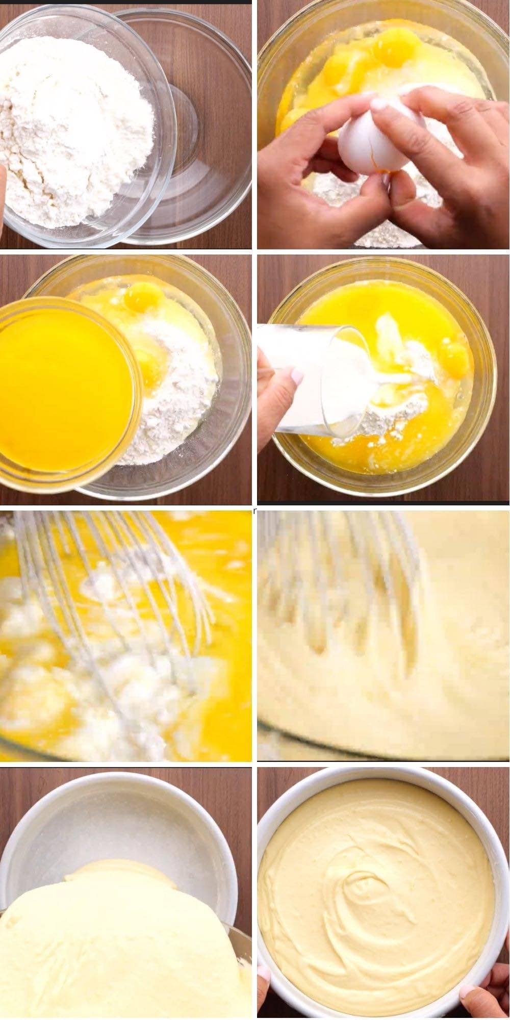 Mixing Cake Batter