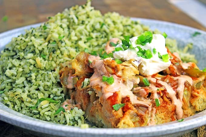 Chicken Tamale Casserole