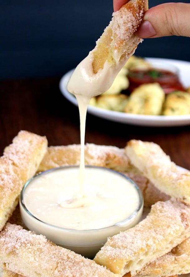 Dominos Cinnastix With Dipping Sauce Copycat Dinner Then Dessert